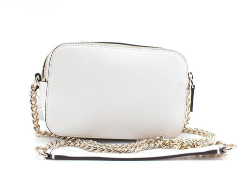 GUESS Noelle Crossbody Camera Double Zip Borsa Tracolla Ivory ZG787914 - Sandrini Calzature e Abbigliamento