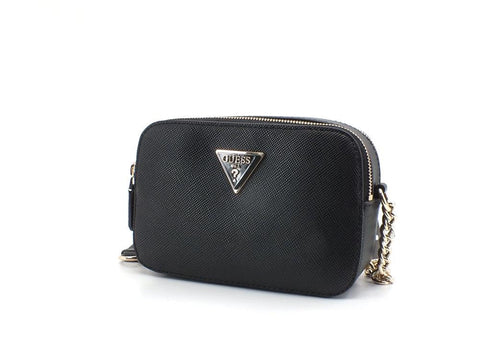 GUESS Noelle Crossbody Camera Zip Black ZG787914 - Sandrini Calzature e Abbigliamento