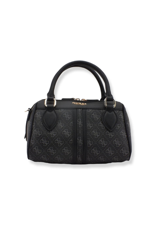 GUESS Noelle Satchel Borsa Tracolla Donna Grigio Coal Multi KG787905 - Sandrini Calzature e Abbigliamento