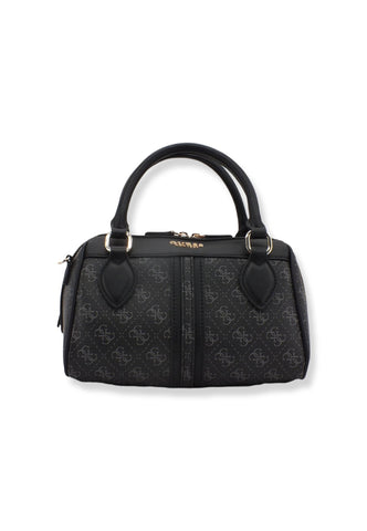 GUESS Noelle Satchel Borsa Tracolla Donna Grigio Coal Multi KG787905 - Sandrini Calzature e Abbigliamento