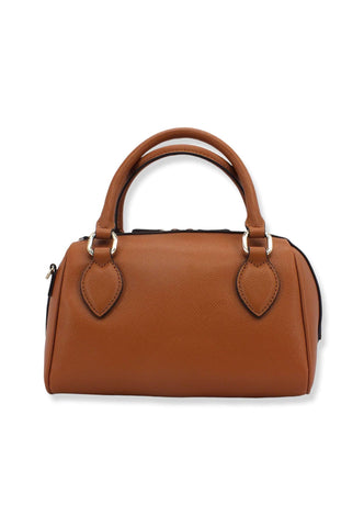 GUESS Noelle Satchel Borsa Tracolla Donna Marrone Light Cognac ZG787905 - Sandrini Calzature e Abbigliamento