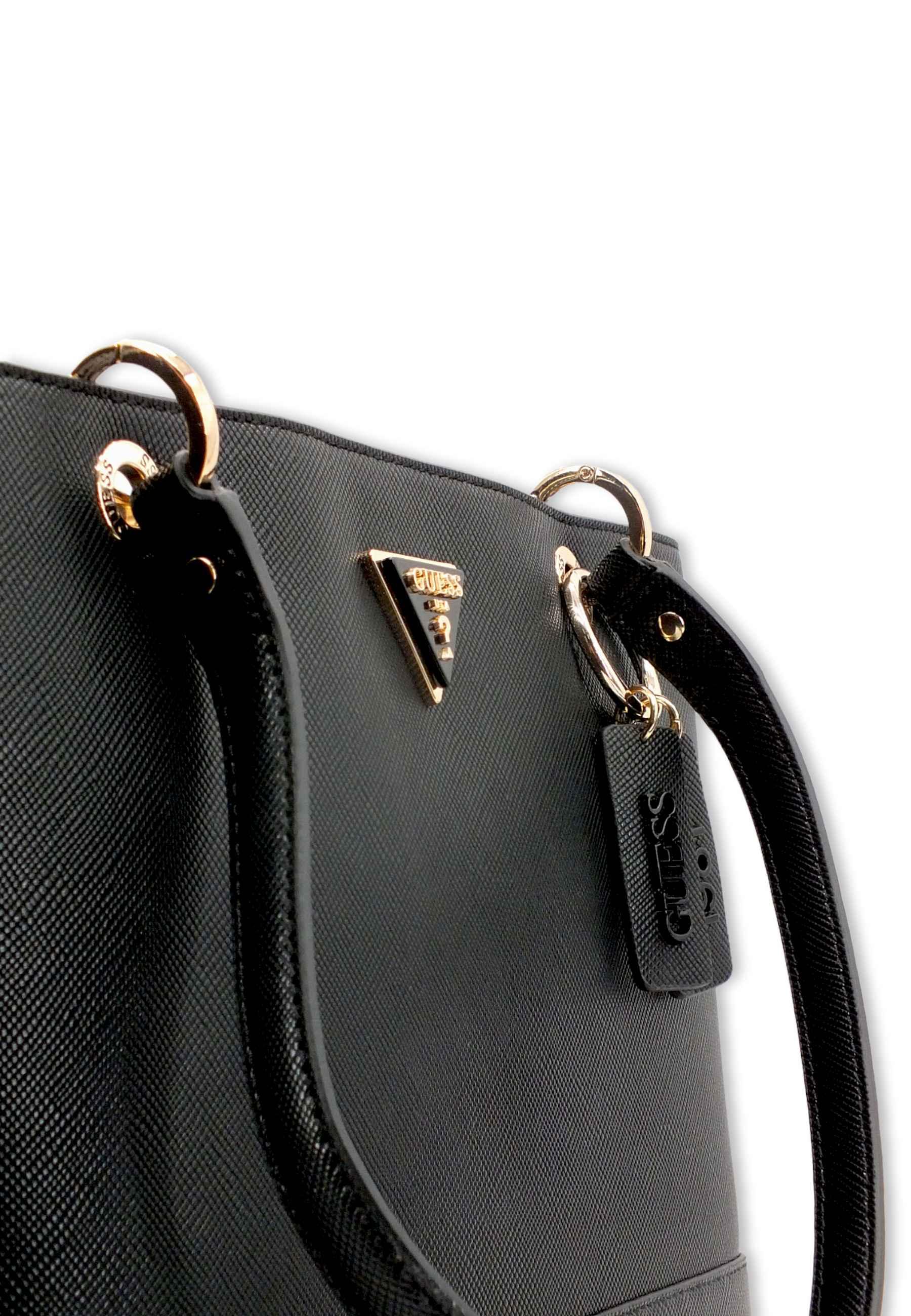 GUESS Noelle Tote Elite Borsa Donna Black ZG787923 - Sandrini Calzature e Abbigliamento