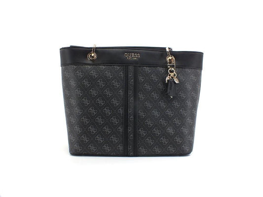 GUESS Noelle Tote Elite Borsa Loghi Coal Multi KG787923 - Sandrini Calzature e Abbigliamento