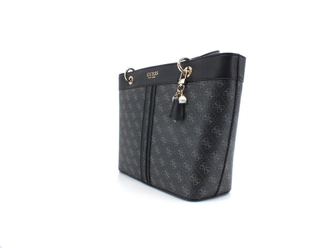 GUESS Noelle Tote Elite Borsa Loghi Coal Multi KG787923 - Sandrini Calzature e Abbigliamento