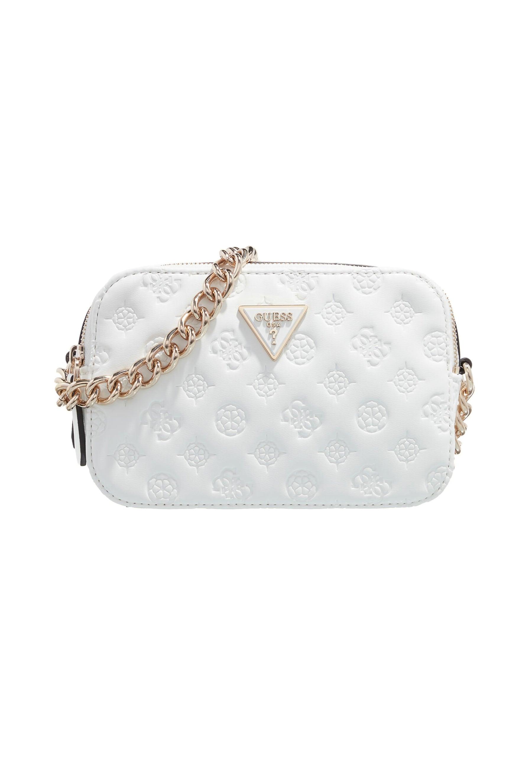 GUESS Noelle Tracolla Crossbody White LF787914 - Sandrini Calzature e Abbigliamento