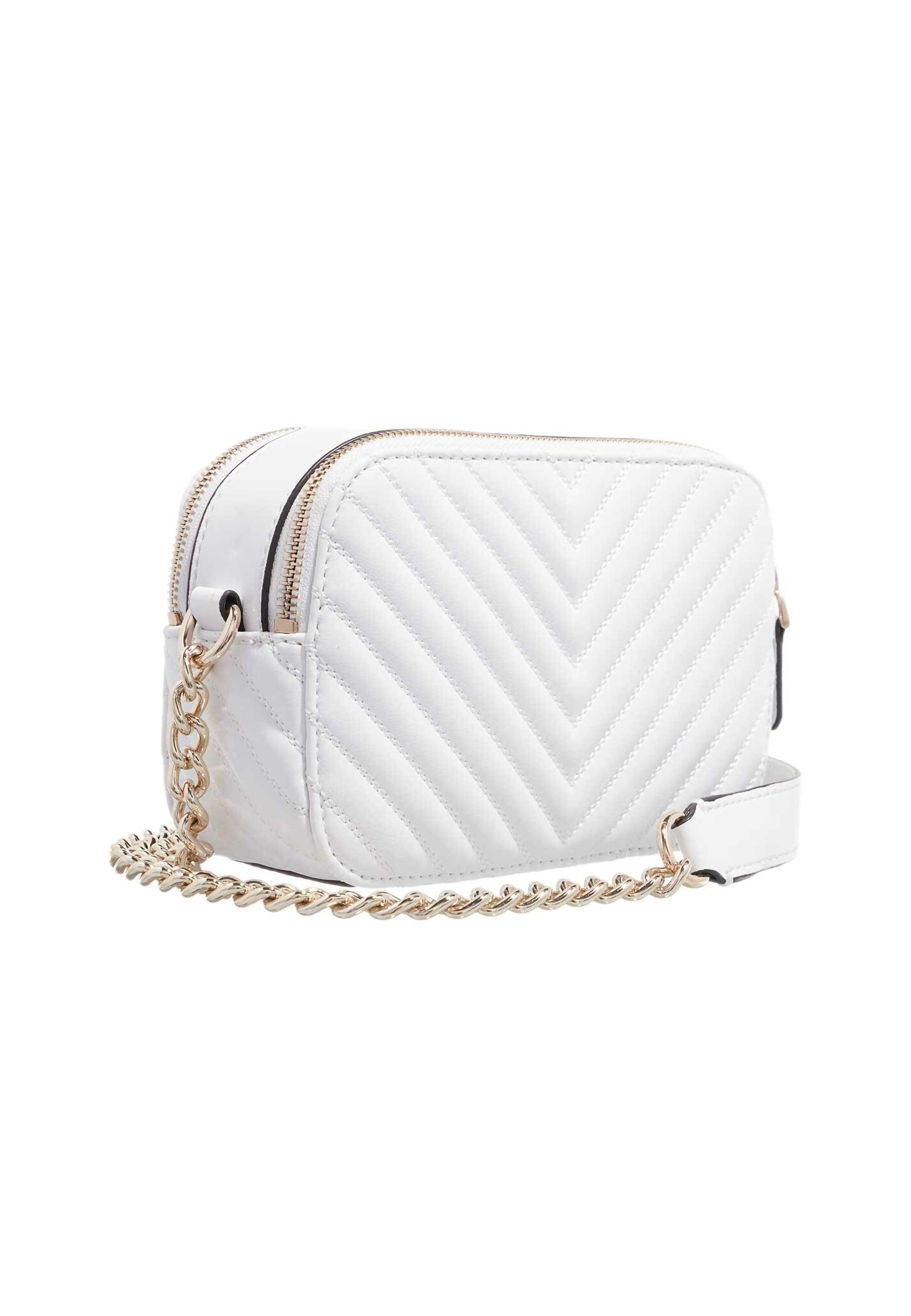 GUESS Noelle Tracolla Crossbody White QG787914 - Sandrini Calzature e Abbigliamento