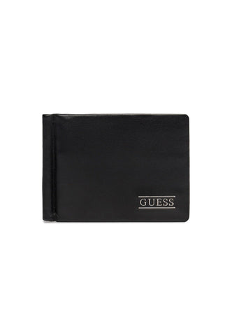 GUESS Portafoglio Portatessere Uomo Black SMNEBRLEA23 - Sandrini Calzature e Abbigliamento