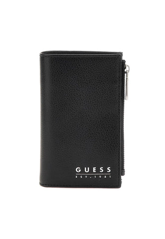 GUESS Portafoglio Uomo Black SMFIDALEA78 - Sandrini Calzature e Abbigliamento