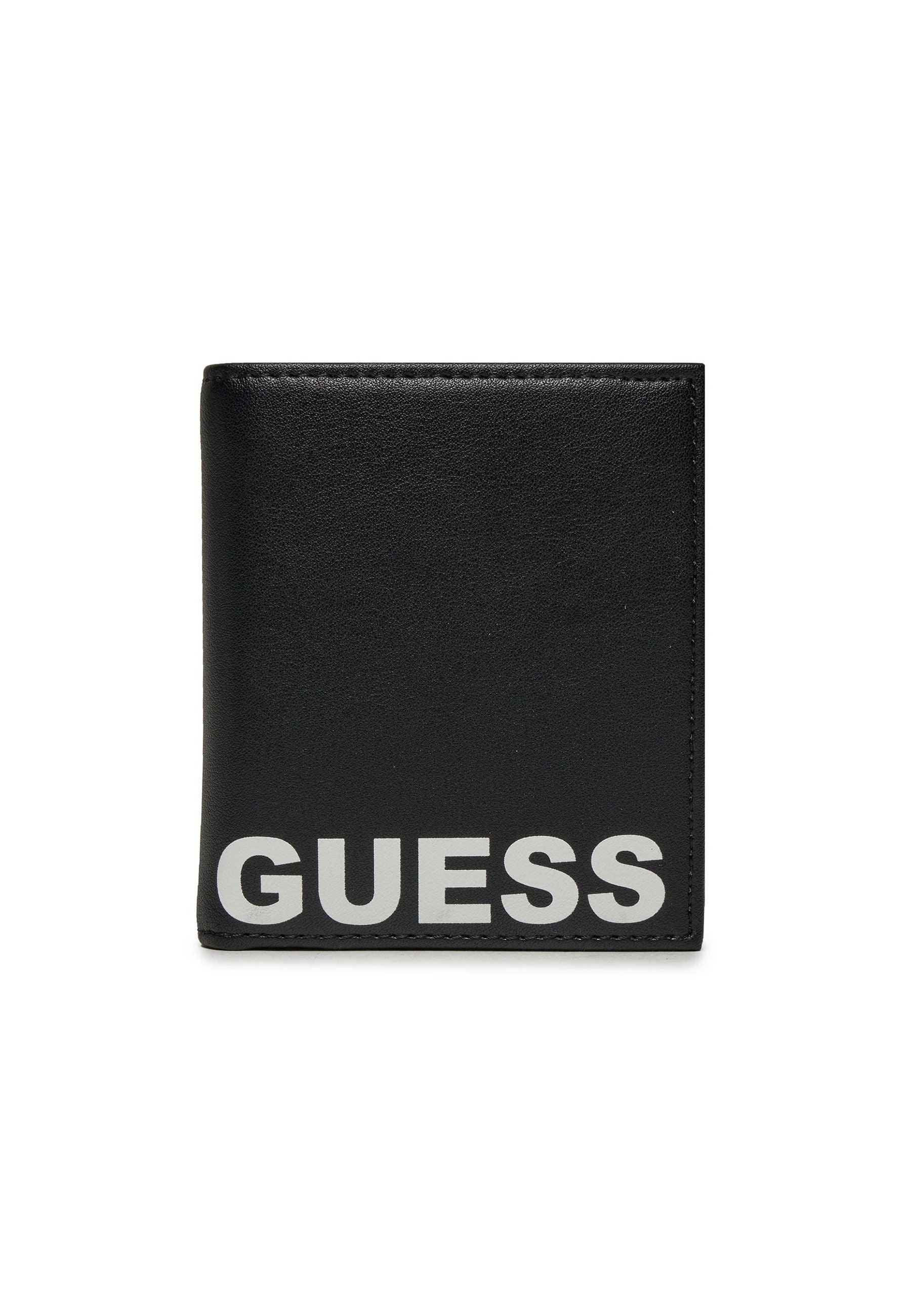GUESS Portafoglio Uomo Black SMMAXLLEA22 - Sandrini Calzature e Abbigliamento