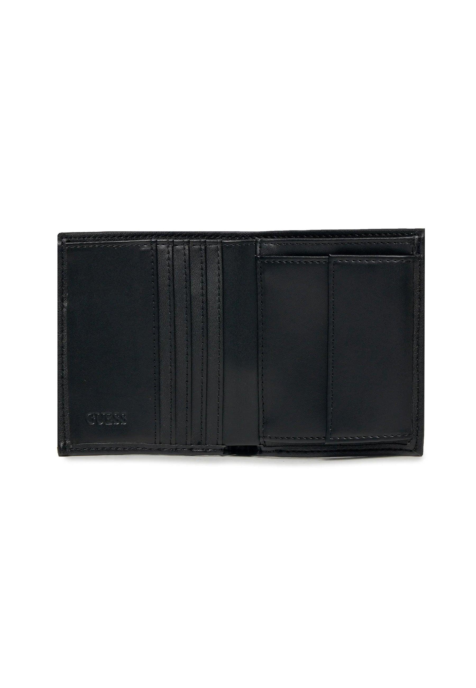 GUESS Portafoglio Uomo Black SMMAXLLEA22 - Sandrini Calzature e Abbigliamento
