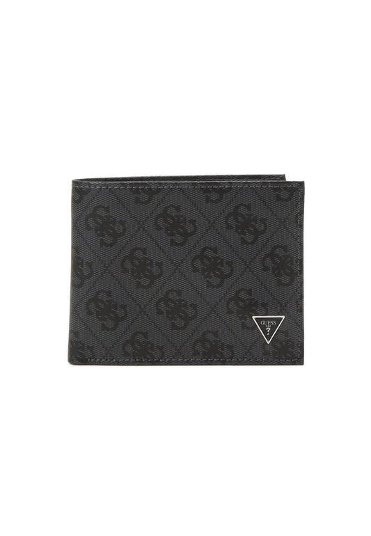 GUESS Portafoglio Uomo Black SMVELELEA24 - Sandrini Calzature e Abbigliamento