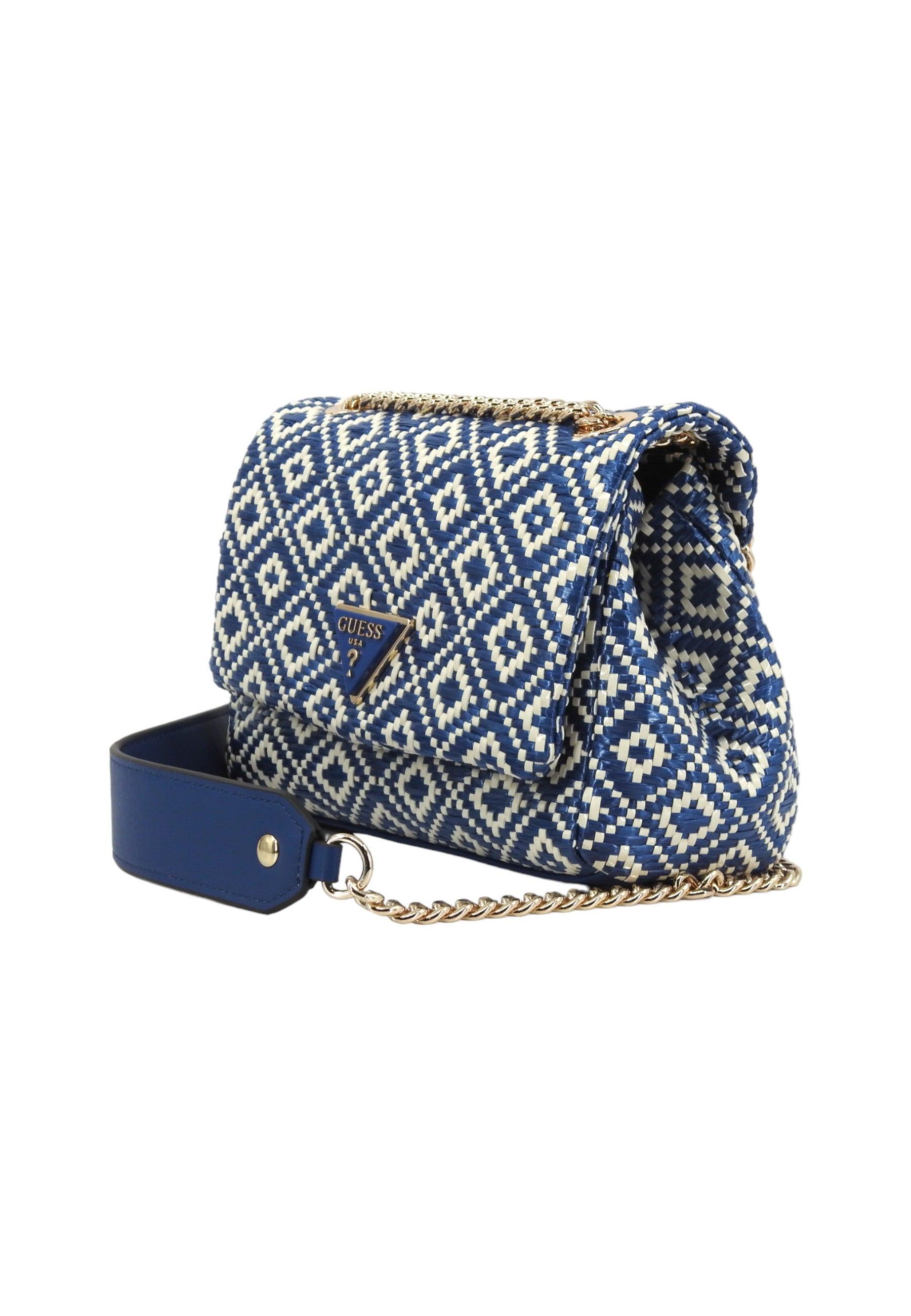 GUESS Rainee Borsa Tracolla Donna Blue WR922821 - Sandrini Calzature e Abbigliamento