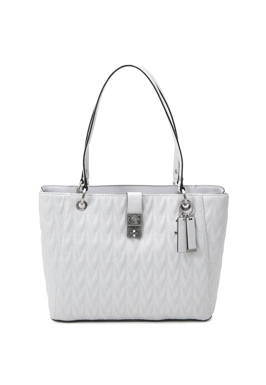 GUESS Regilla Borsa Tote White QO876223 - Sandrini Calzature e Abbigliamento