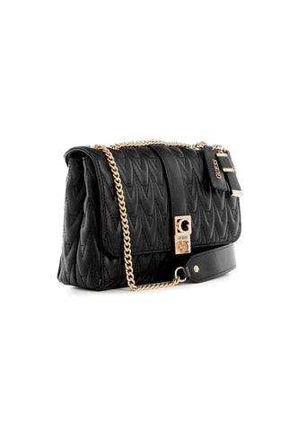 GUESS Regilla Borsa Tracolla Black QG876221 - Sandrini Calzature e Abbigliamento