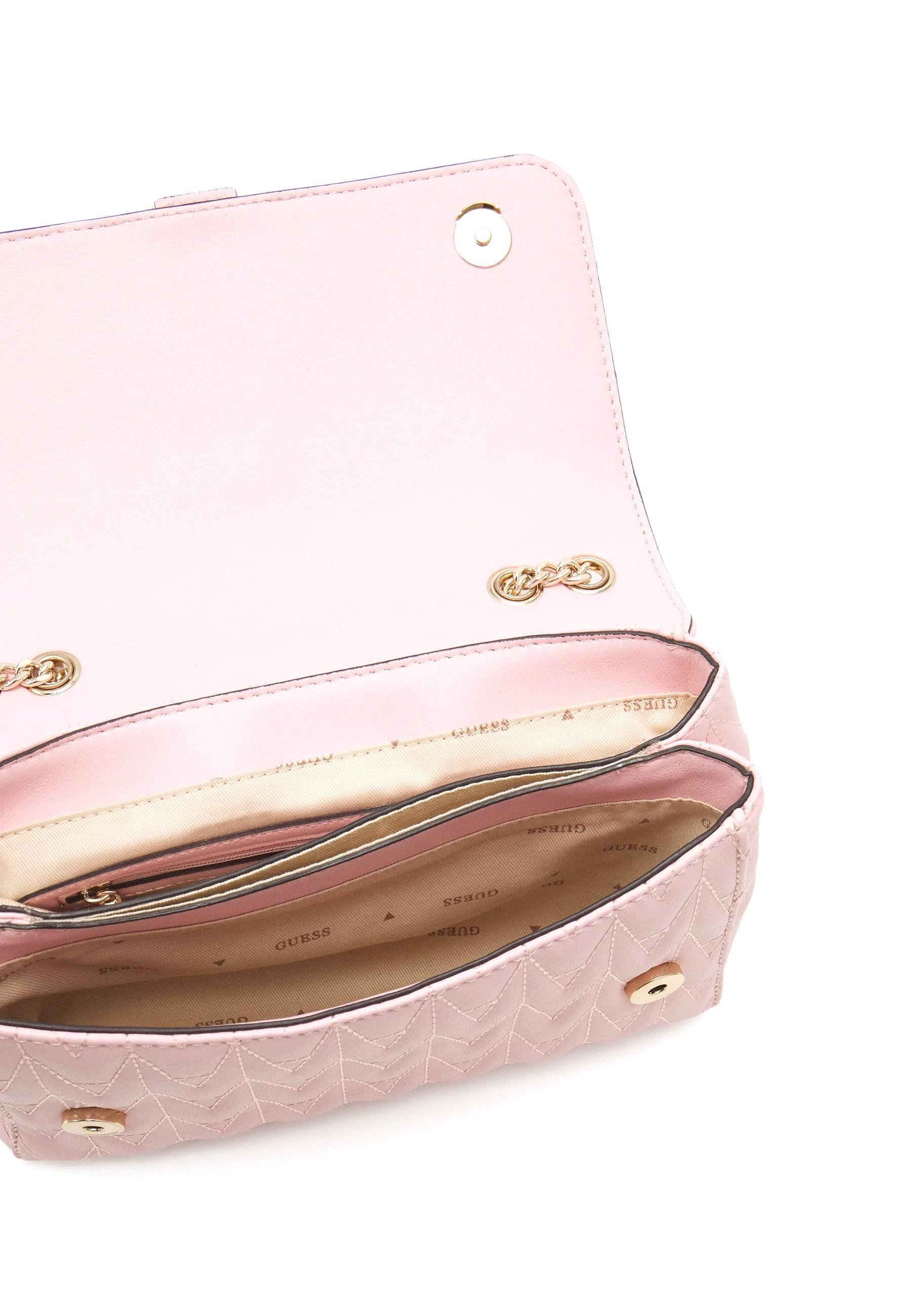 GUESS Regilla Tracolla Crossbody Pale Rose QG876221 - Sandrini Calzature e Abbigliamento