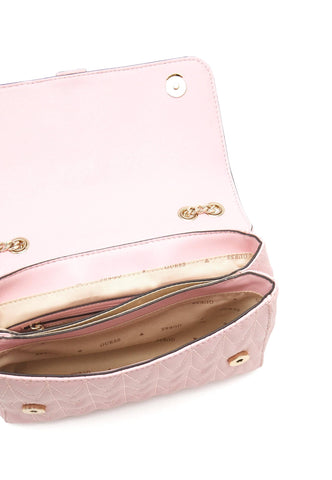 GUESS Regilla Tracolla Crossbody Pale Rose QG876221 - Sandrini Calzature e Abbigliamento
