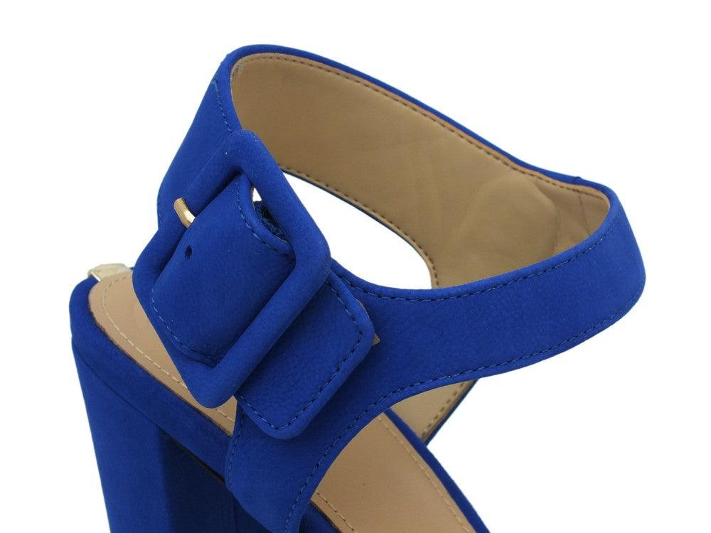 GUESS Sandalo Blue FL6LYLSUE03 - Sandrini Calzature e Abbigliamento