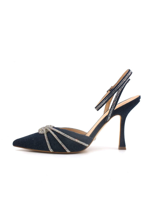 GUESS Sandalo Chanel Donna Blue FL5SN3DEN03 - Sandrini Calzature e Abbigliamento