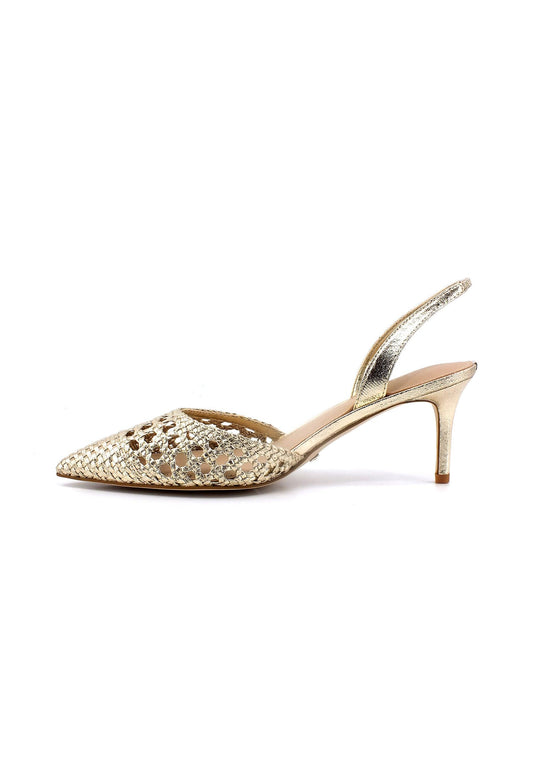 GUESS Sandalo Chanel Donna Gold FL6MEEELE05 - Sandrini Calzature e Abbigliamento