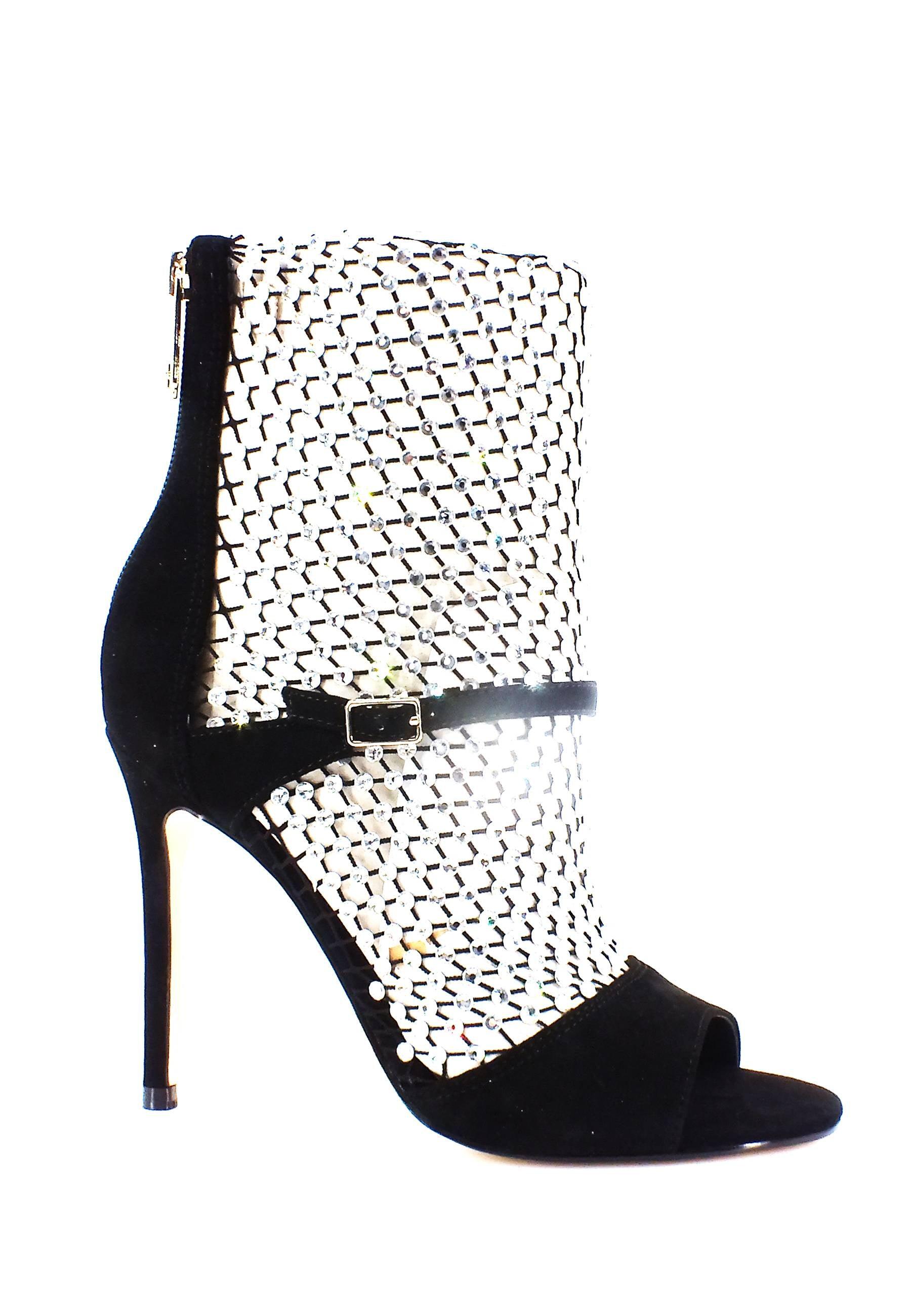 GUESS Sandalo Strass Donna Black FL5DYNFAB10 - Sandrini Calzature e Abbigliamento