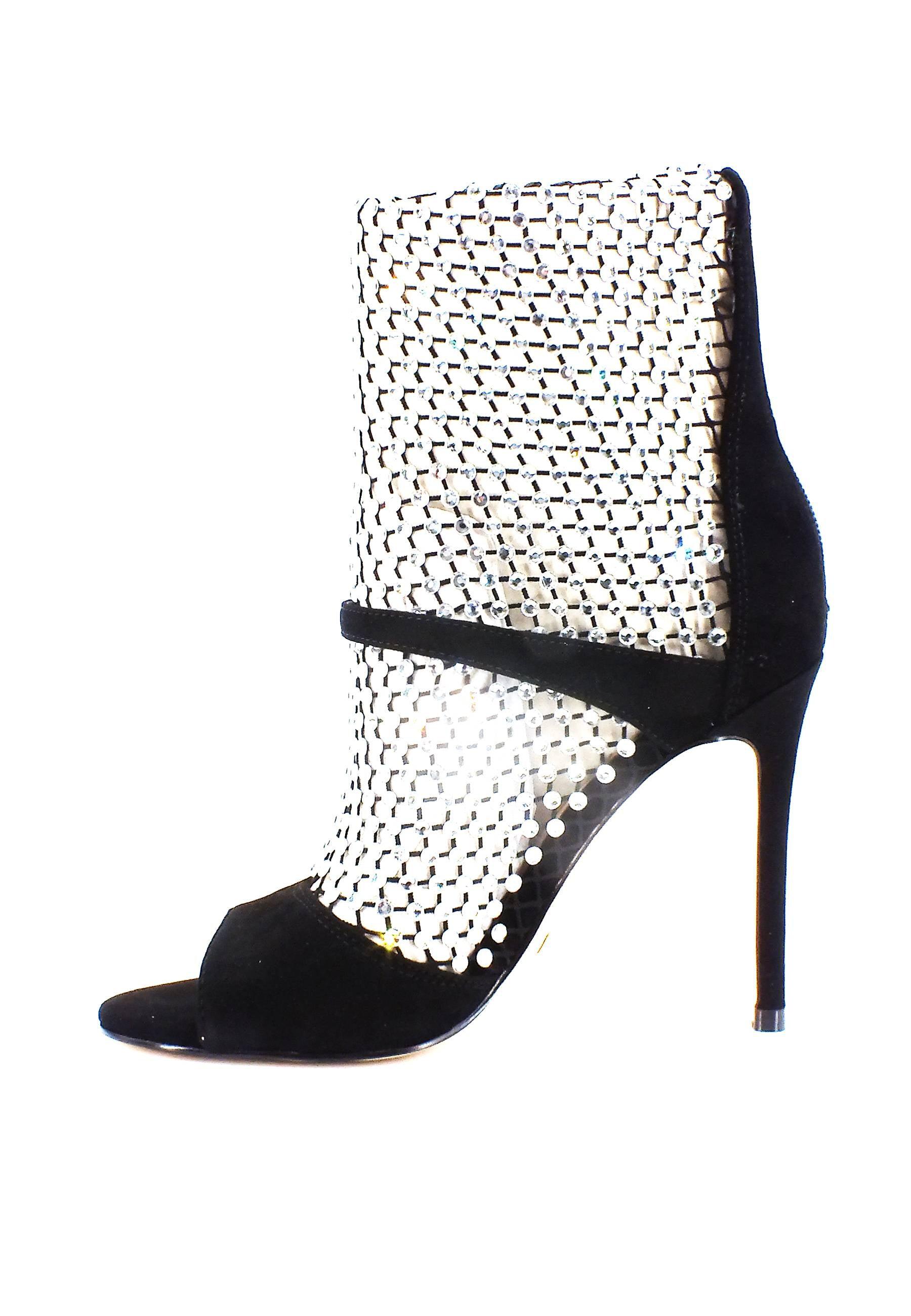 GUESS Sandalo Strass Donna Black FL5DYNFAB10 - Sandrini Calzature e Abbigliamento