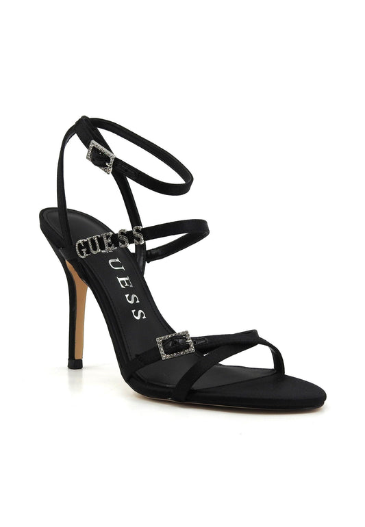 GUESS Sandalo Tacco Donna Black FLJEDISAT03 - Sandrini Calzature e Abbigliamento