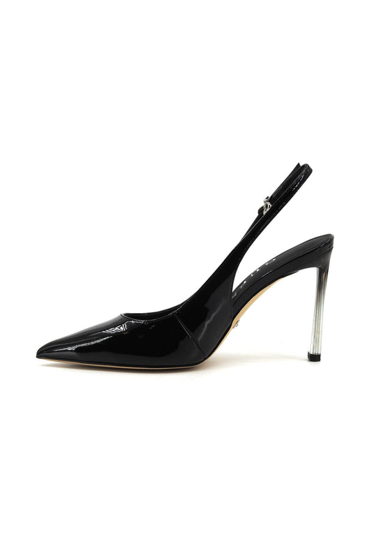 GUESS Sandalo Tacco Donna Black FLJSYDPAT05 - Sandrini Calzature e Abbigliamento
