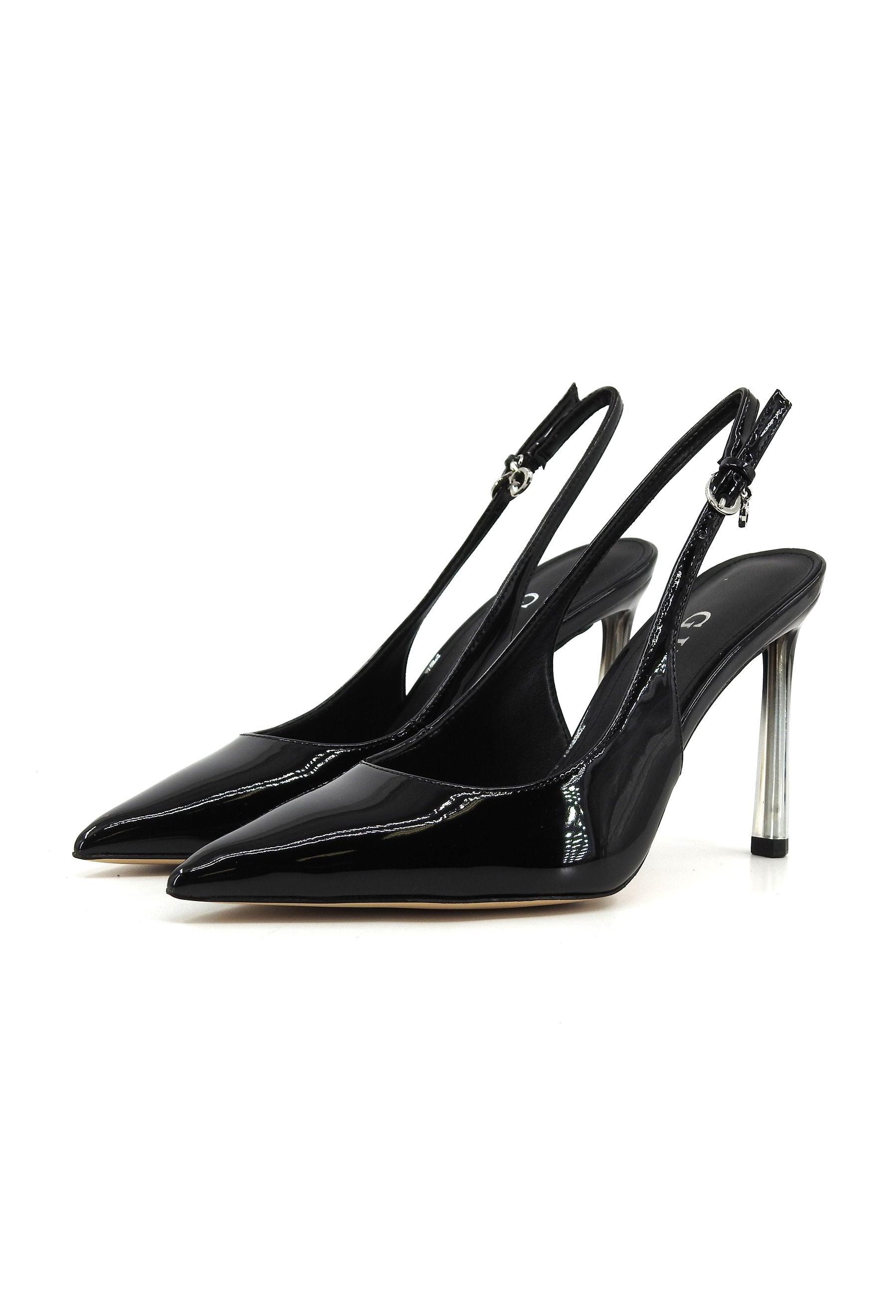 GUESS Sandalo Tacco Donna Black FLJSYDPAT05 - Sandrini Calzature e Abbigliamento