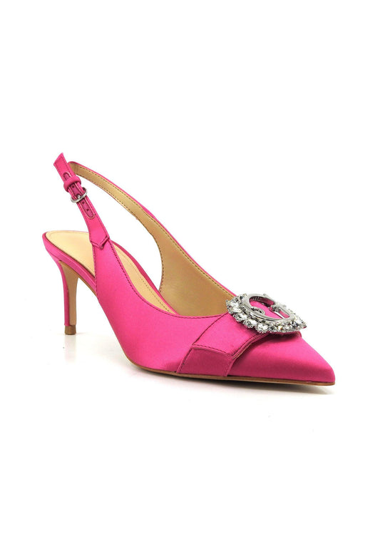 GUESS Sandalo Tacco Donna Pink FLJBRASAT05 - Sandrini Calzature e Abbigliamento