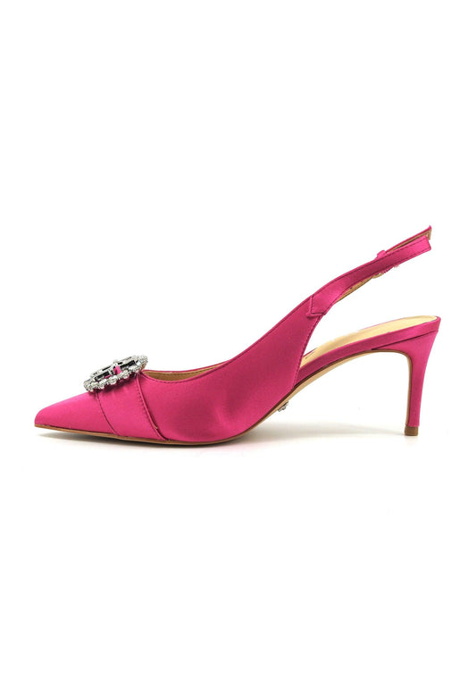 GUESS Sandalo Tacco Donna Pink FLJBRASAT05 - Sandrini Calzature e Abbigliamento