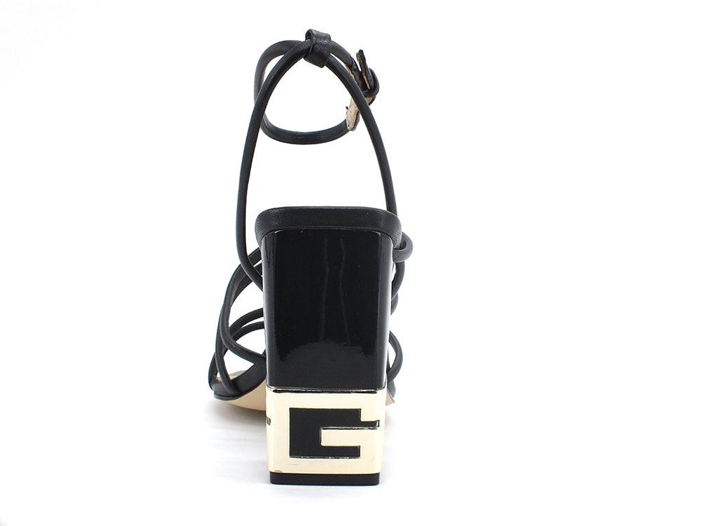 GUESS Sandalo Tacco Grosso Listini Black FL6TCYLEA03 - Sandrini Calzature e Abbigliamento