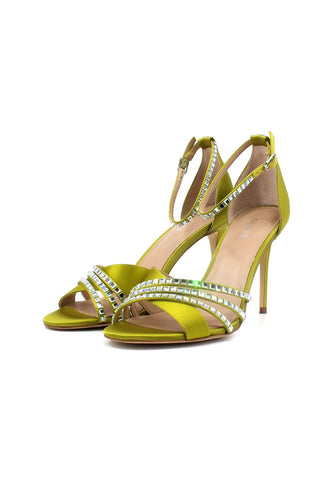 GUESS Sandalo Tacco Spillo Donna Green FL6KADSAT07 - Sandrini Calzature e Abbigliamento
