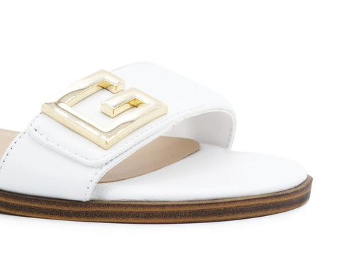 GUESS Sandalo White FL6AIALEA03 - Sandrini Calzature e Abbigliamento