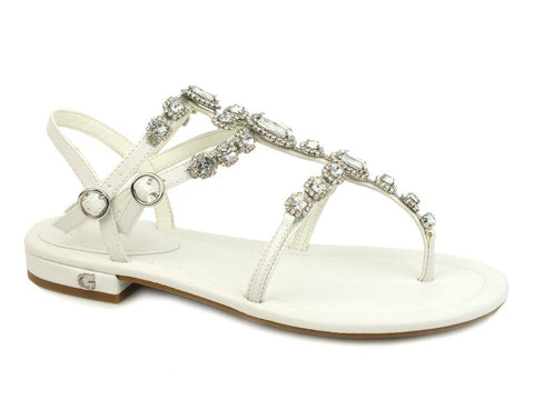 GUESS Sandalo White FLFI22LEA21 - Sandrini Calzature e Abbigliamento
