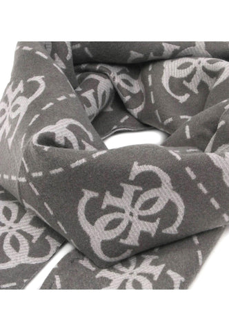 GUESS Sciarpa Uomo Grey Dark Grey AM9329POL03 - Sandrini Calzature e Abbigliamento