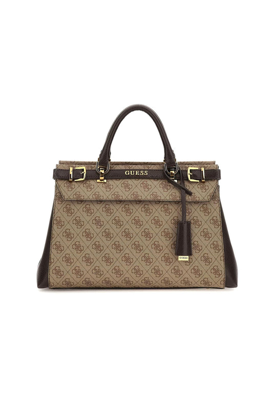 GUESS Sestri Logo Borsa Latte Logo Brown SZ900106 - Sandrini Calzature e Abbigliamento