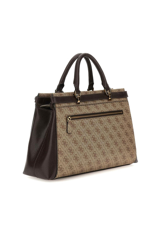 GUESS Sestri Logo Borsa Latte Logo Brown SZ900106 - Sandrini Calzature e Abbigliamento