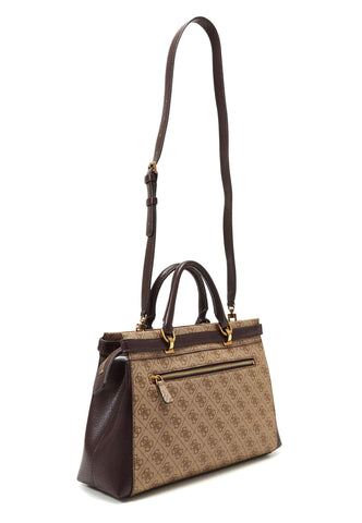 GUESS Sestri Logo Borsa Latte Logo Brown SZ900106 - Sandrini Calzature e Abbigliamento