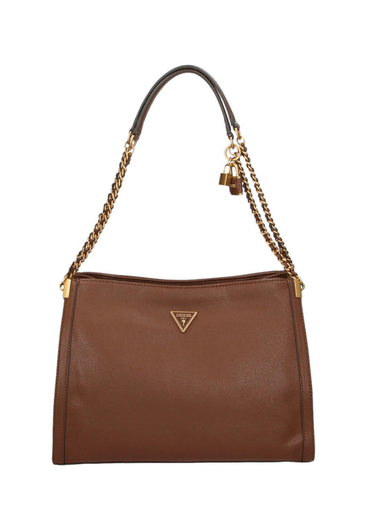 GUESS Shemara Borsa Shopper Brown VB877210 - Sandrini Calzature e Abbigliamento