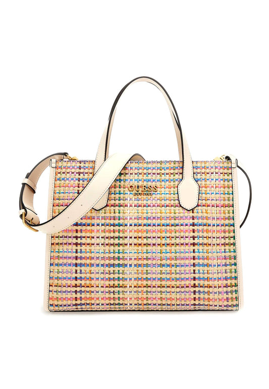 GUESS Silvana Borsa Corda Stone Multi Fantasia WX866522 - Sandrini Calzature e Abbigliamento