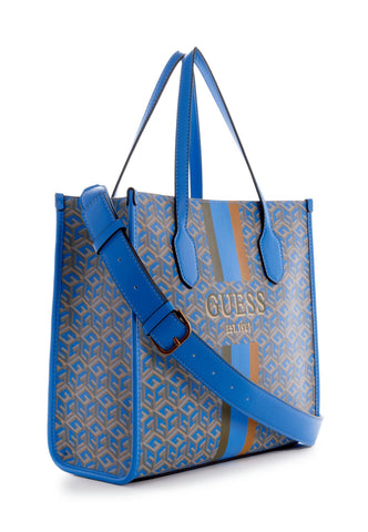 GUESS Silvana Borsa Tote Aquatic Logo SC866522 - Sandrini Calzature e Abbigliamento