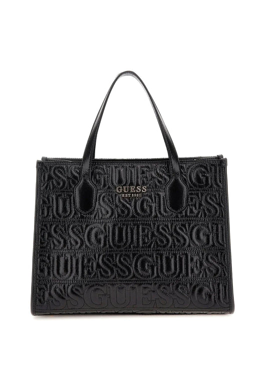 GUESS Silvana Borsa Tote Black EG866522 - Sandrini Calzature e Abbigliamento