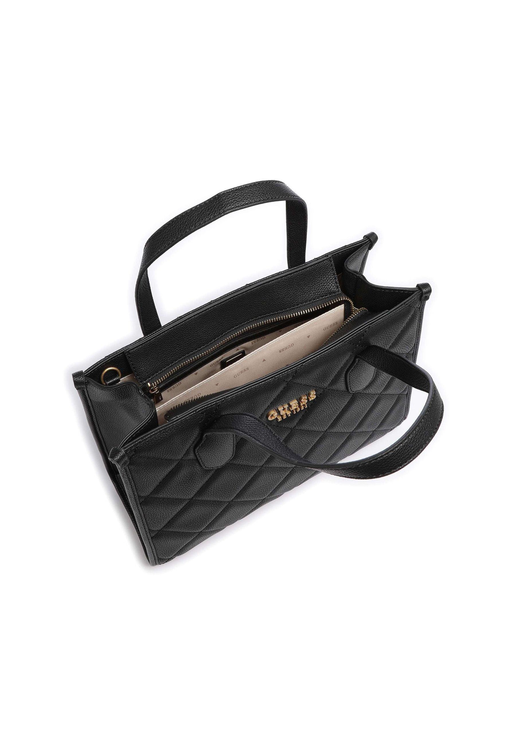 GUESS Silvana Borsa Tote Black QC866522 - Sandrini Calzature e Abbigliamento