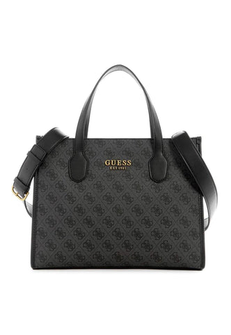 GUESS Silvana Borsa Tote Coal Logo SB866522 - Sandrini Calzature e Abbigliamento