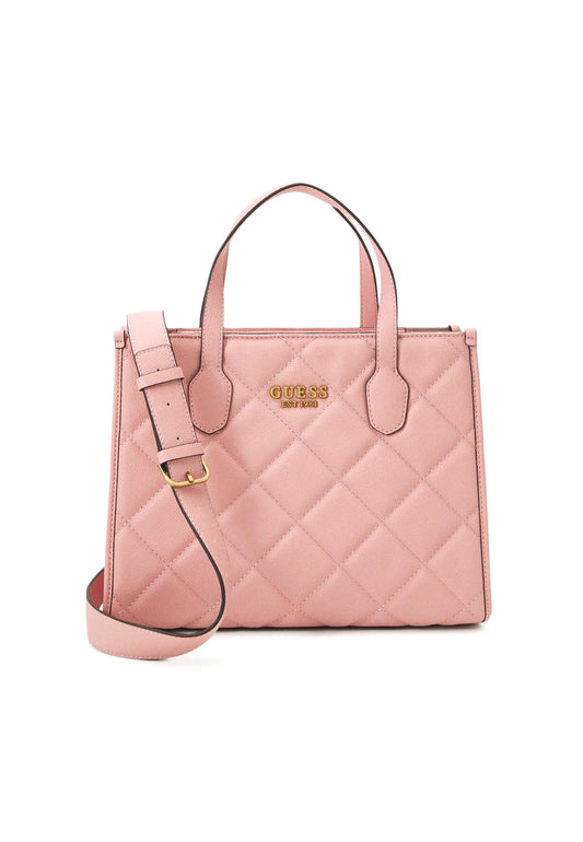 GUESS Silvana Borsa Tote Dusty Pink QC866522 - Sandrini Calzature e Abbigliamento