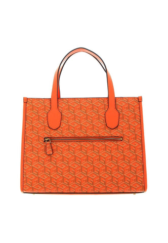 GUESS Silvana Borsa Tote Orange Logo SC866522 - Sandrini Calzature e Abbigliamento