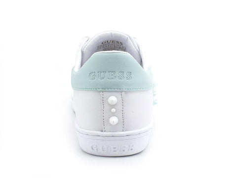 GUESS Sneaker Bande Multicolor White Blue FL6JCBLEA12 - Sandrini Calzature e Abbigliamento