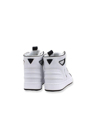 GUESS Sneaker Basket Donna White FL7BSQLEA - Sandrini Calzature e Abbigliamento