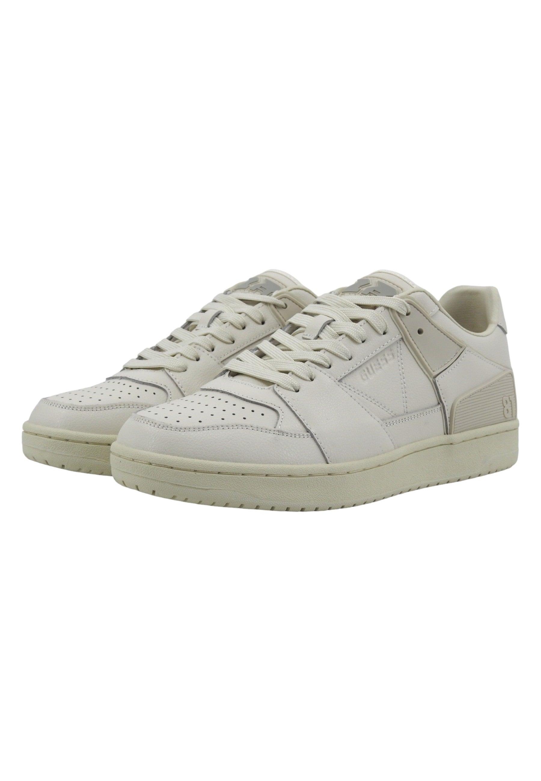 GUESS Sneaker Basket Low Sneaker Uomo White FMJSAMELE12 - Sandrini Calzature e Abbigliamento