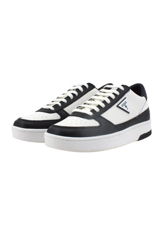 GUESS Sneaker Basket Ox Uomo White Black FM7SILLEA12 - Sandrini Calzature e Abbigliamento